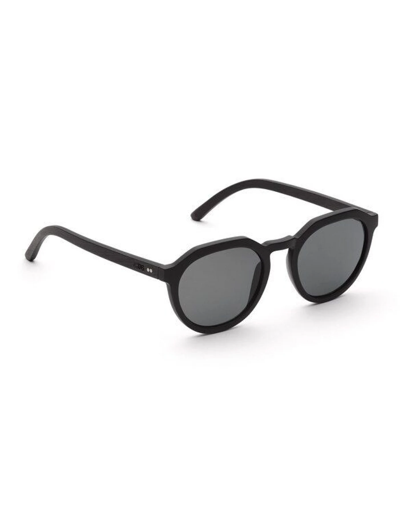 TAKE A SHOT Holz Sonnenbrille für Damen Klein und Schmal im modernen Panto Design – Ansicht 2