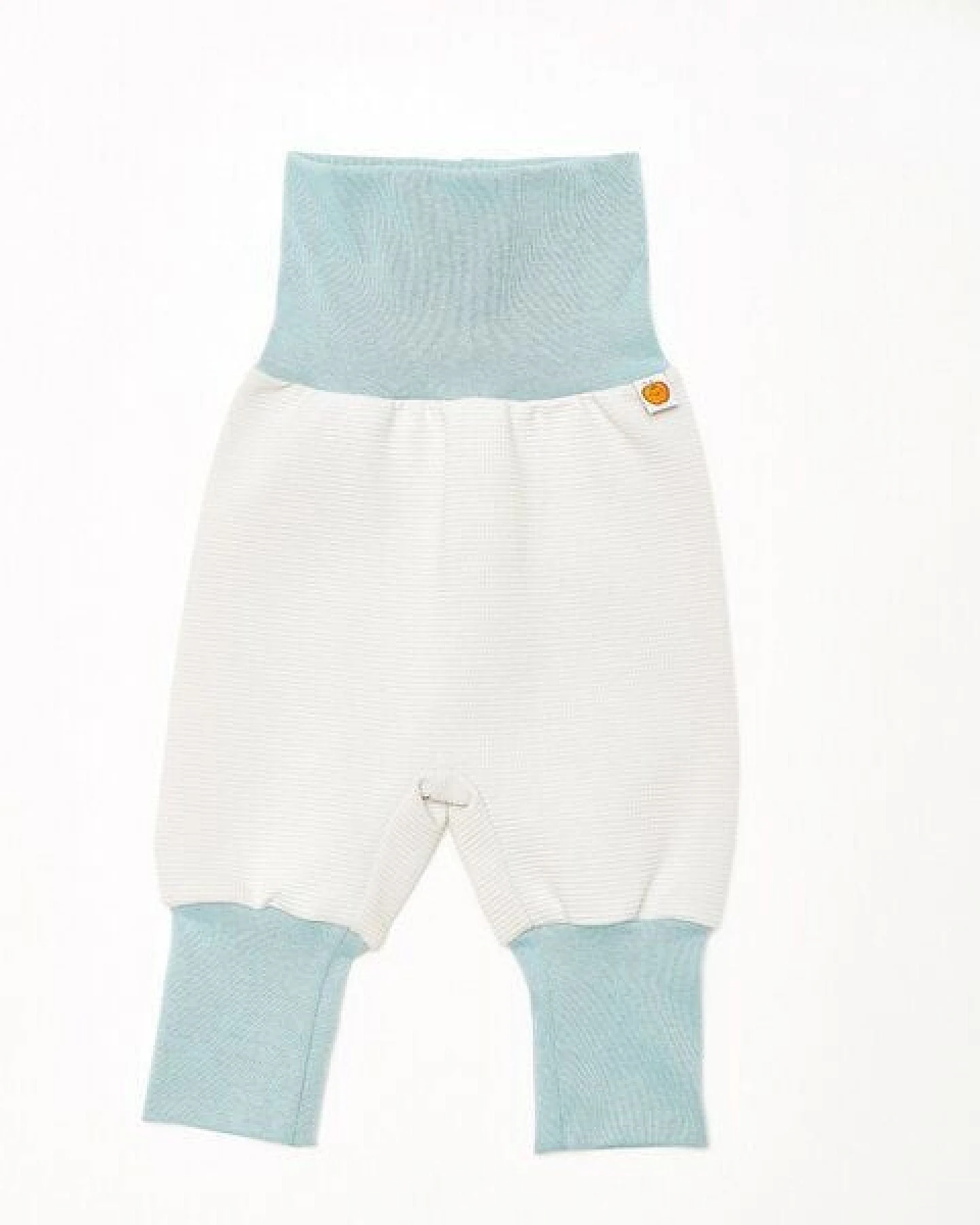 Cheeky Apple Babypumphose "Ripp Interlock Gletscher" aus 100% Bio-Baumwolle – Ansicht 3