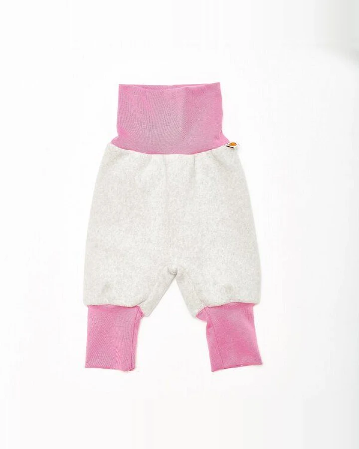 Cheeky Apple Baby-Fleecehose "Fleece Grau" aus 100% Bio-Baumwolle