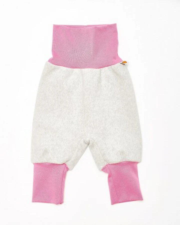 Cheeky Apple Baby-Fleecehose "Fleece Grau" aus 100% Bio-Baumwolle