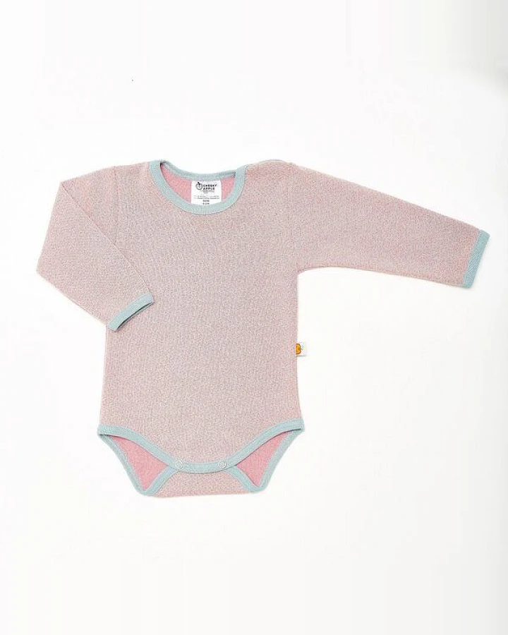 Cheeky Apple Langarm Body "Dotties" aus 100% Bio-Baumwolle