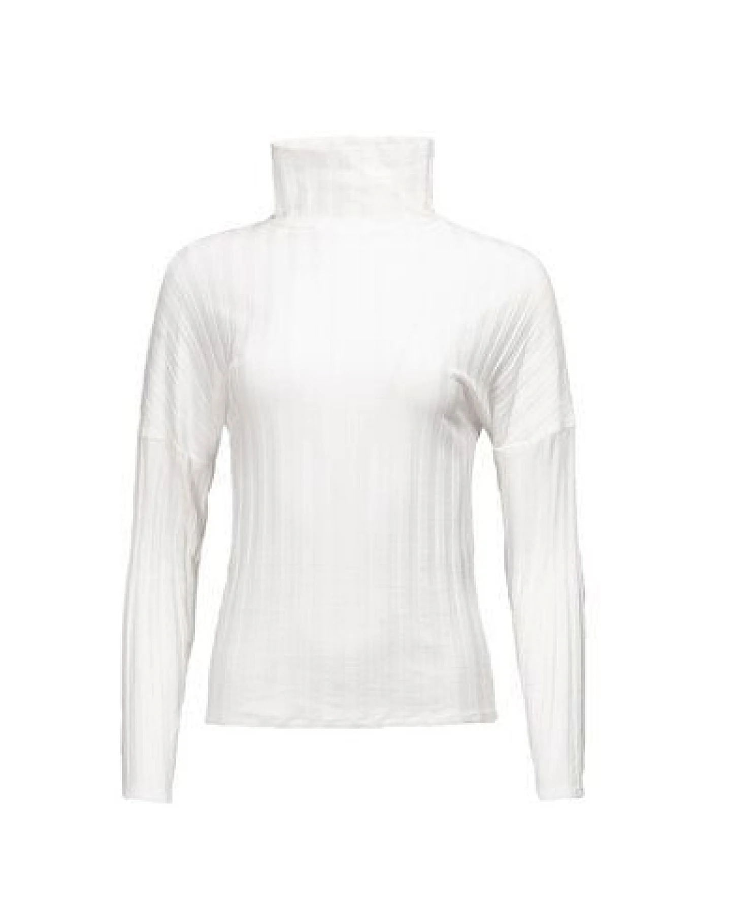 SHIPSHEIP Turtleneck Damen Shirt in Ripp-Optik aus Bio-Baumwolle – Ansicht 3