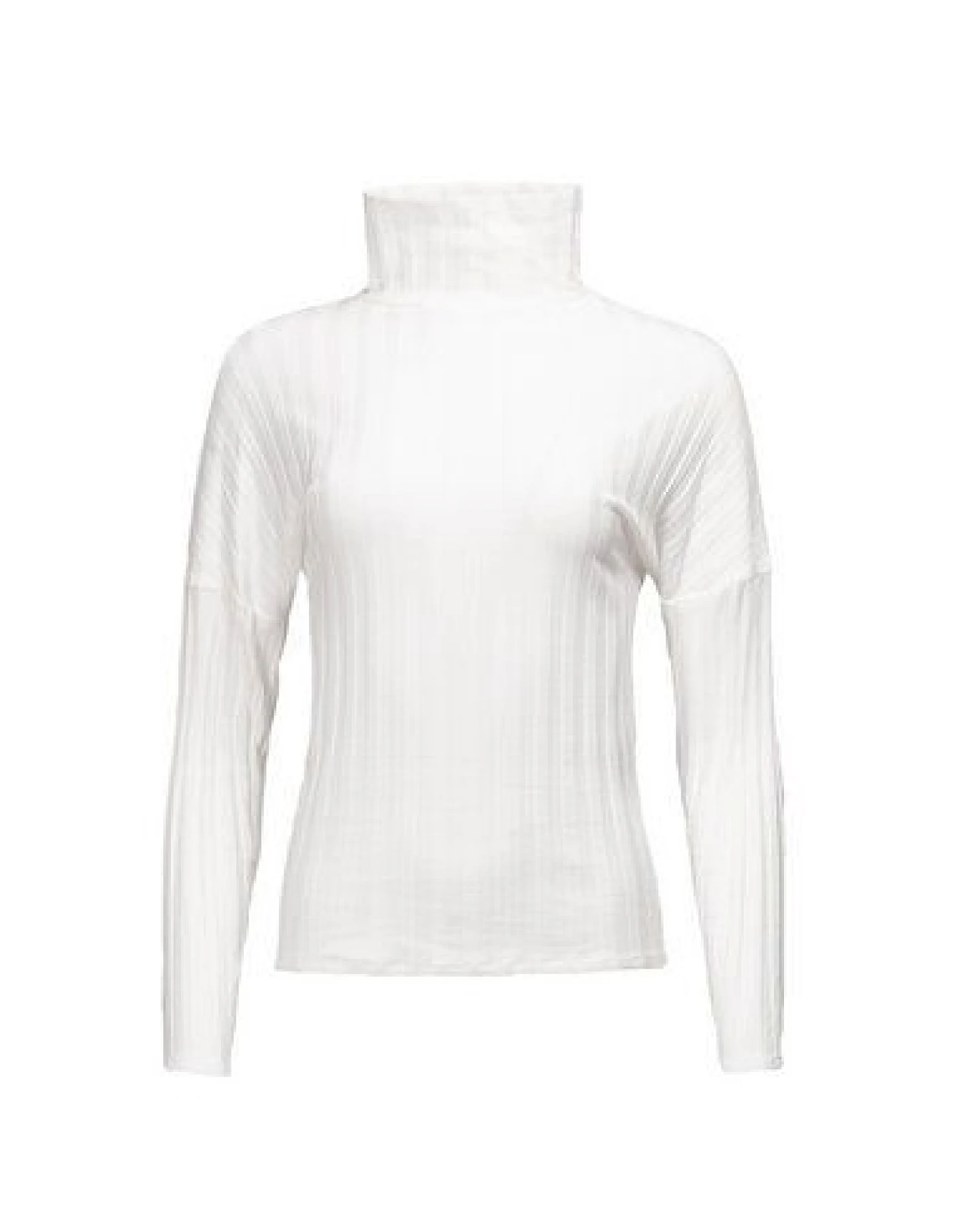 SHIPSHEIP Turtleneck Damen Shirt in Ripp-Optik aus Bio-Baumwolle – Ansicht 3