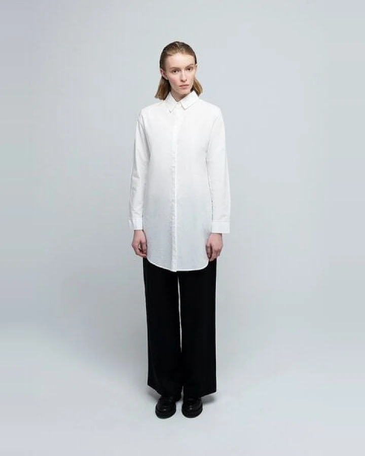 SHIPSHEIP JOAN - Damen Hemdbluse aus Bio-Baumwolle