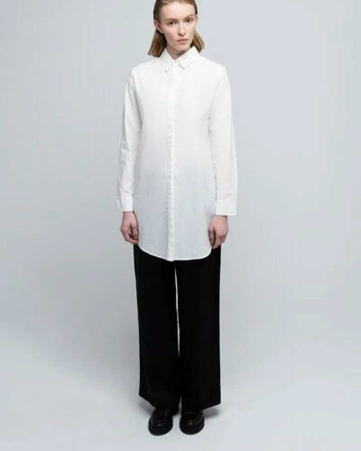 SHIPSHEIP JOAN - Damen Hemdbluse aus Bio-Baumwolle