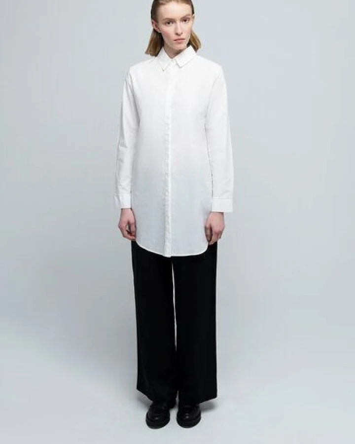 SHIPSHEIP JOAN - Damen Hemdbluse aus Bio-Baumwolle