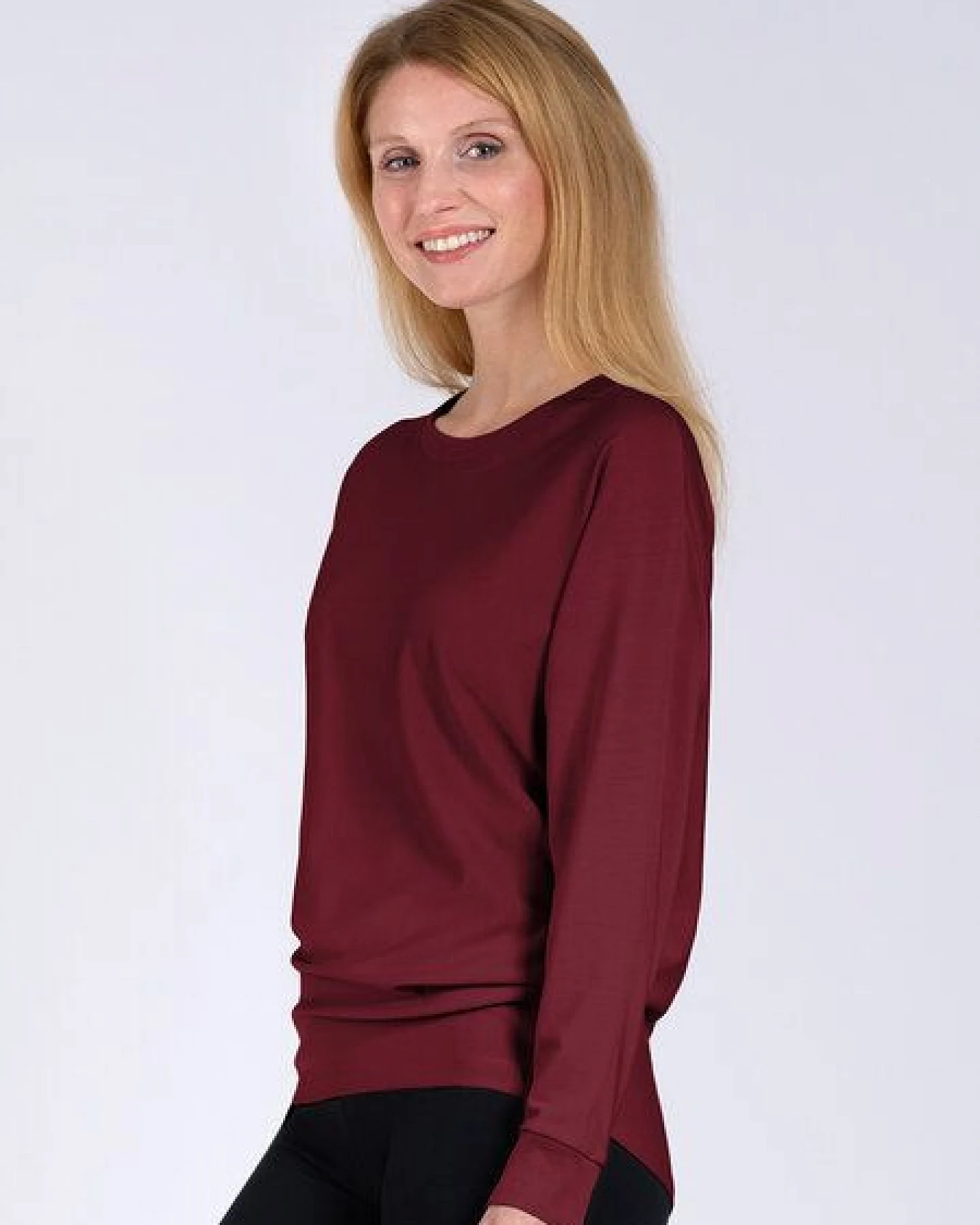 Magadi Yoga Sweater ANNA aus Naturmaterial – Ansicht 2