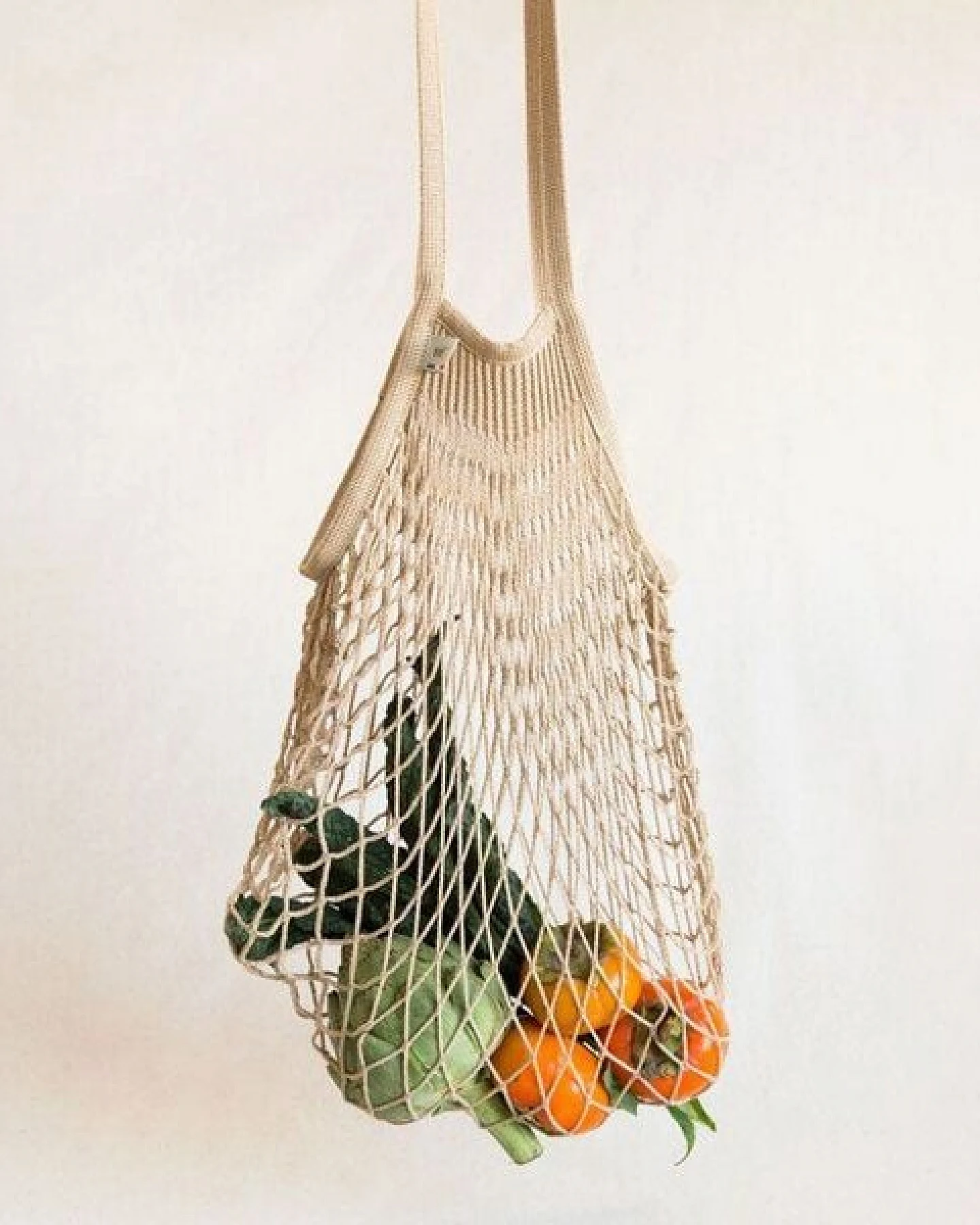 Filt Farbige Bio Netztasche Medium mit kurzem Henkel – Ansicht 3