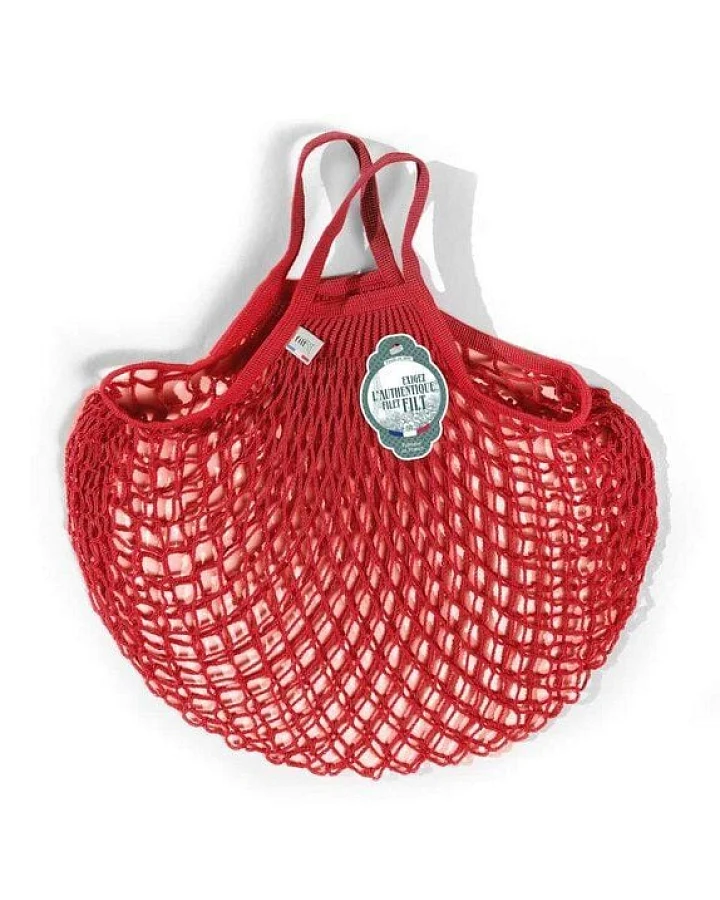 Filt Farbige Bio Netztasche Medium mit kurzem Henkel