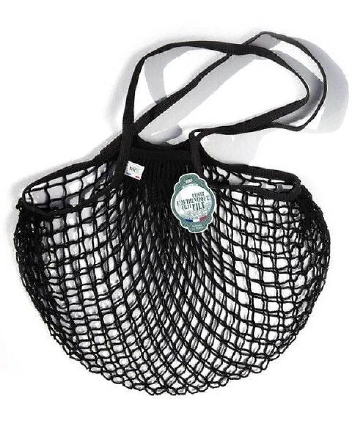 Filt farbige Bio Netztasche Medium mit langem Henkel
