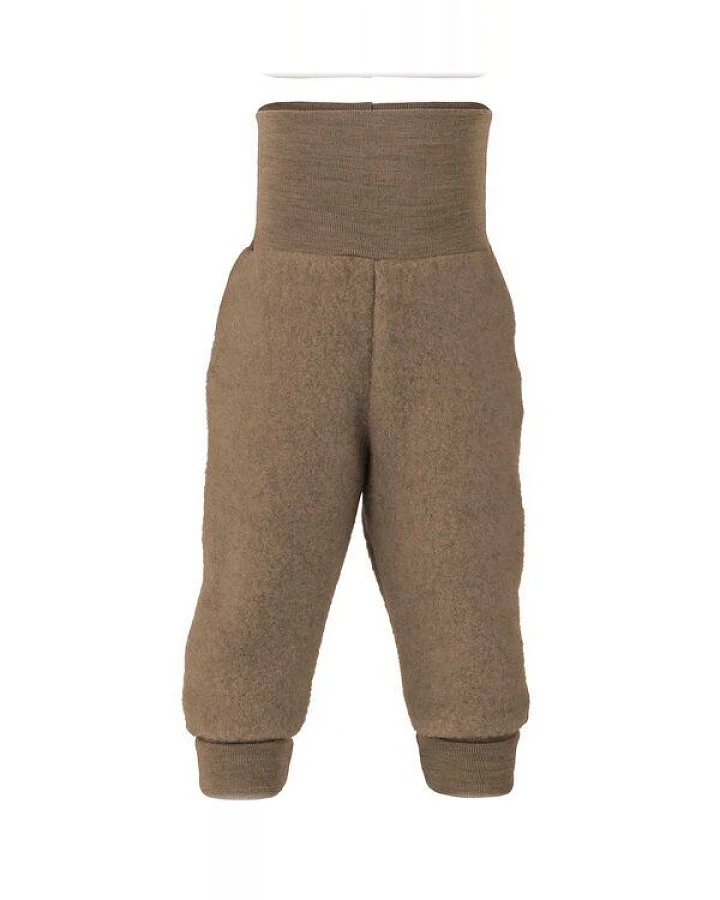 Engel natur Baby Hose lang mit Nabelbund Schurwolle kbT