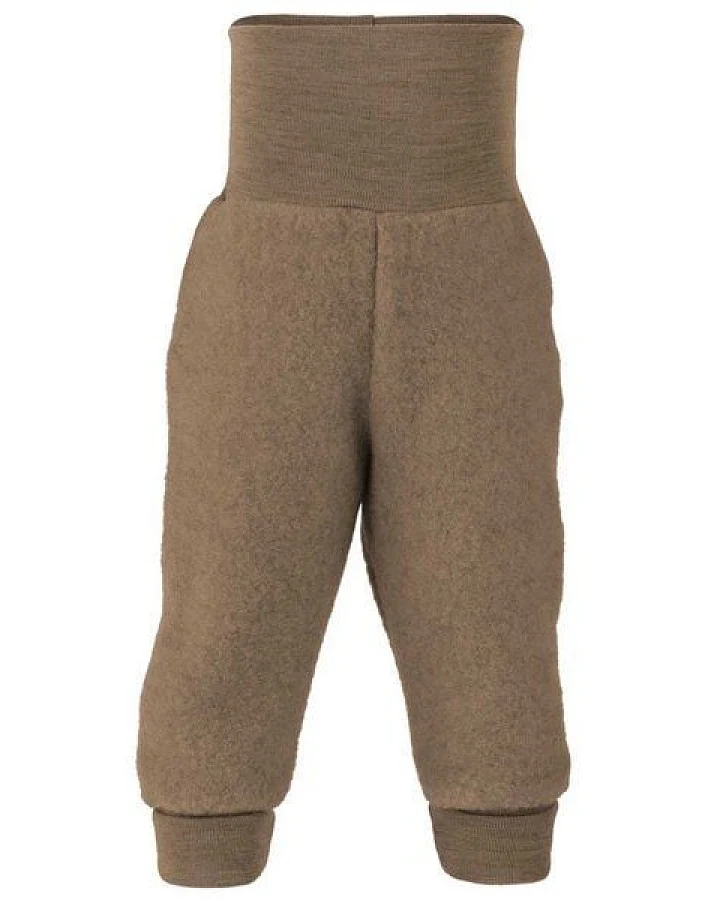 Engel natur Baby Hose lang mit Nabelbund Schurwolle kbT