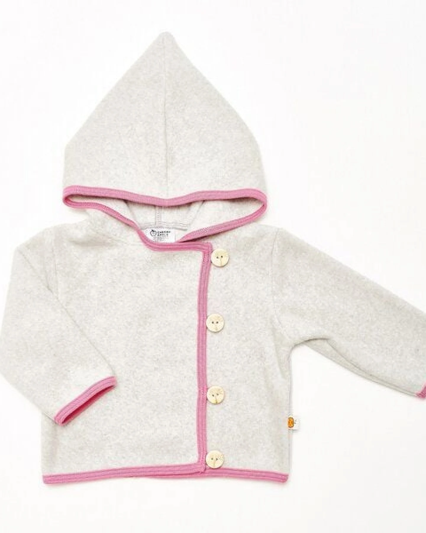 Cheeky Apple Baby-Fleecejäckchen aus 100% Bio-Baumwolle – Ansicht 4
