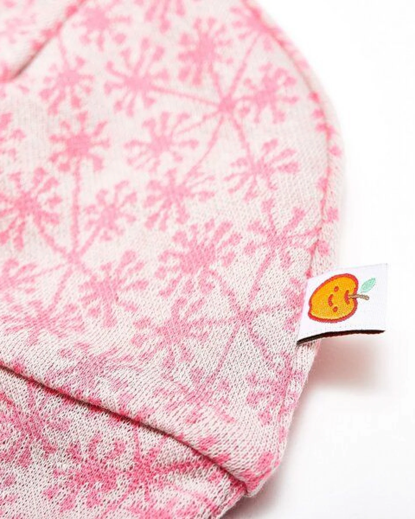 Cheeky Apple Baby-Häubchen "Jacquard gemustert/Ripp Gletscher" aus Bio-Baumwolle – Ansicht 3