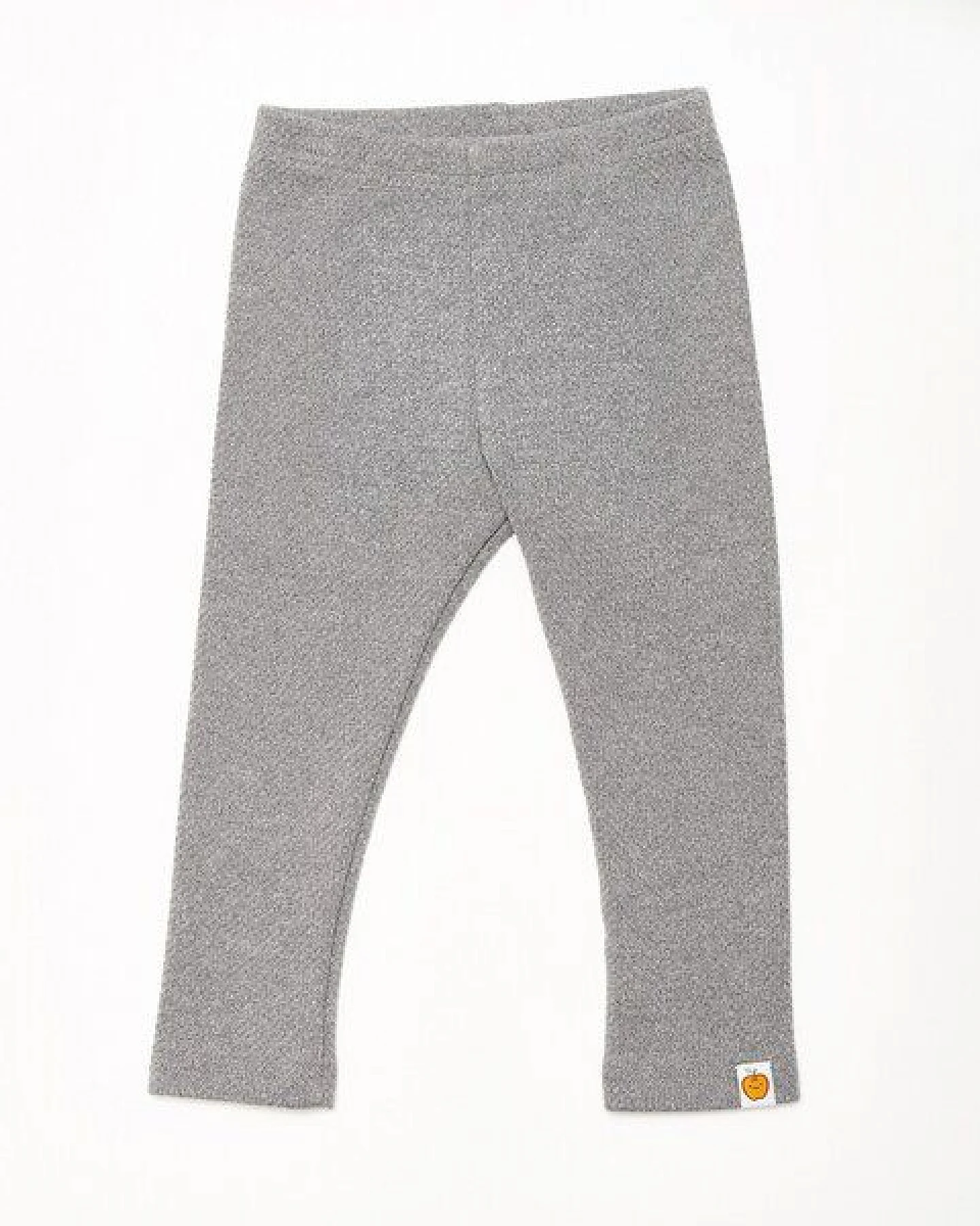 Cheeky Apple Leggings "Interlock Doubleface Grau" aus 100% Bio-Baumwolle – Ansicht 2