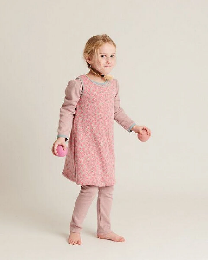 Cheeky Apple Ärmelloses Wendekleid "Pusteblume/Dotties" aus 100% Bio-Baumwolle