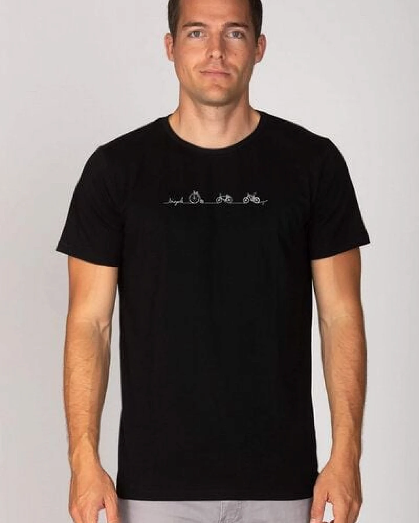 Brandless Basic Bio T-Shirt (men) Nr.2 Bicycle Line – Ansicht 2