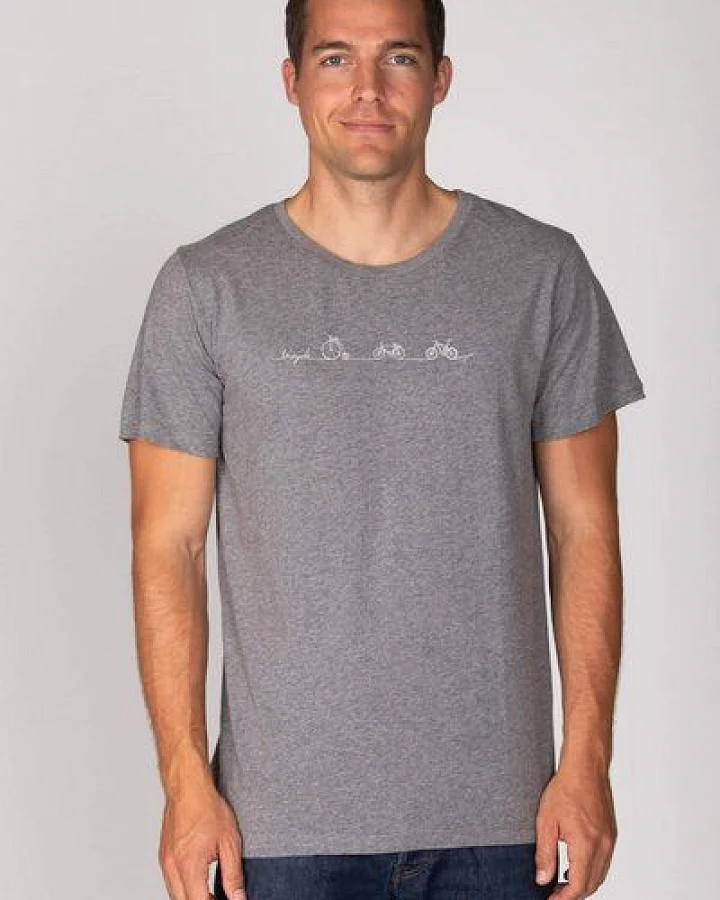 Brandless Basic Bio T-Shirt (men) Nr.2 Bicycle Line