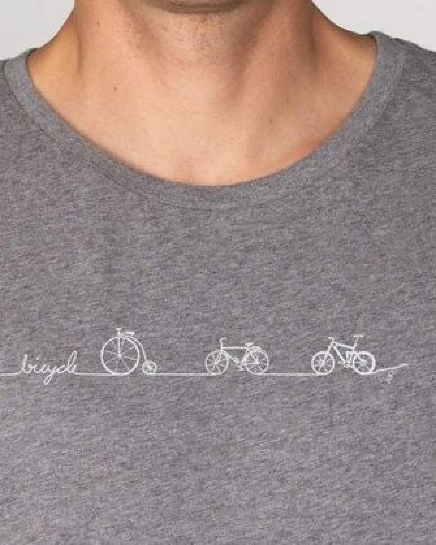 Brandless Basic Bio T-Shirt (men) Nr.2 Bicycle Line – Ansicht 3