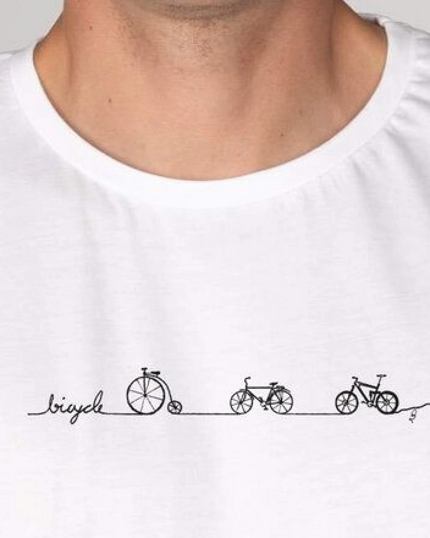 Brandless Basic Bio T-Shirt (men) Nr.2 Bicycle Line – Ansicht 3
