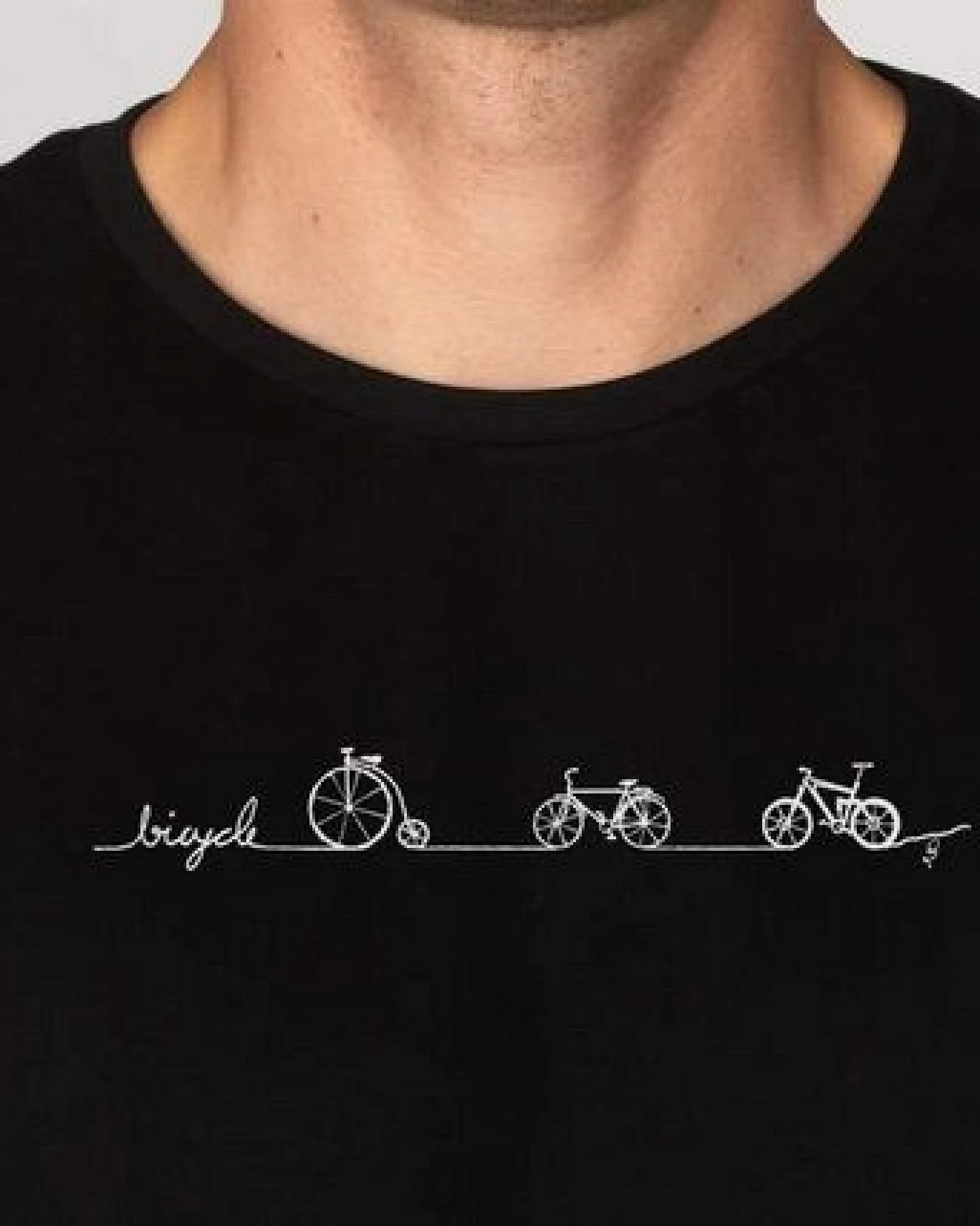 Brandless Basic Bio T-Shirt (men) Nr.2 Bicycle Line – Ansicht 3