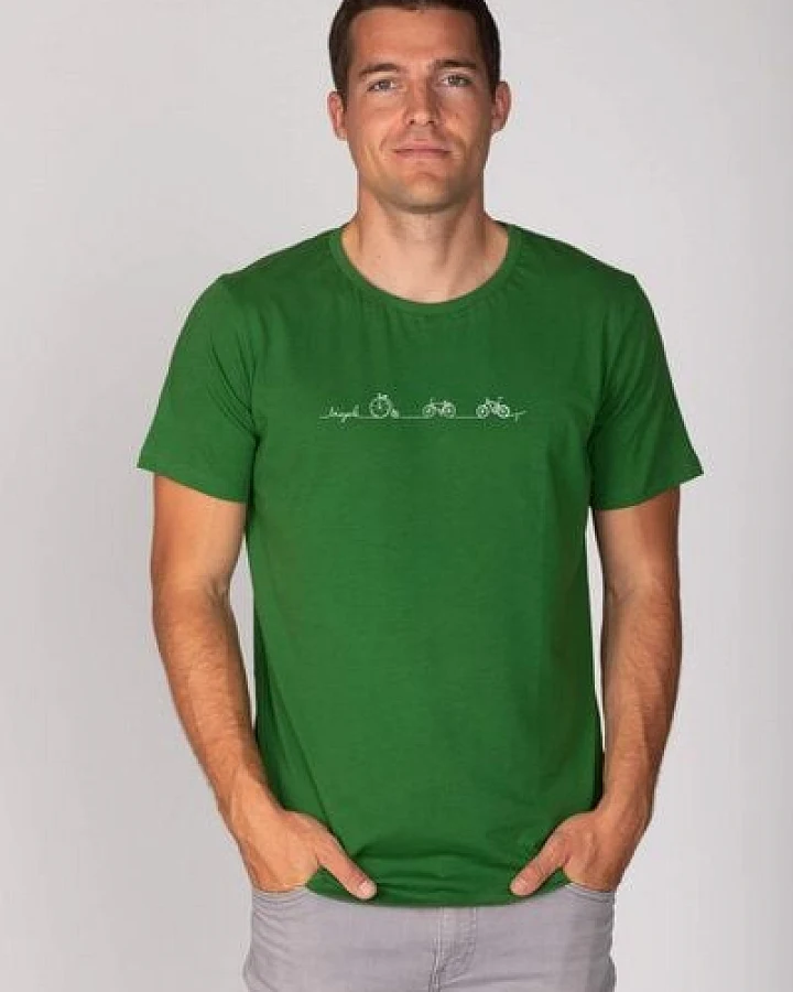 Brandless Basic Bio T-Shirt (men) Nr.2 Bicycle Line