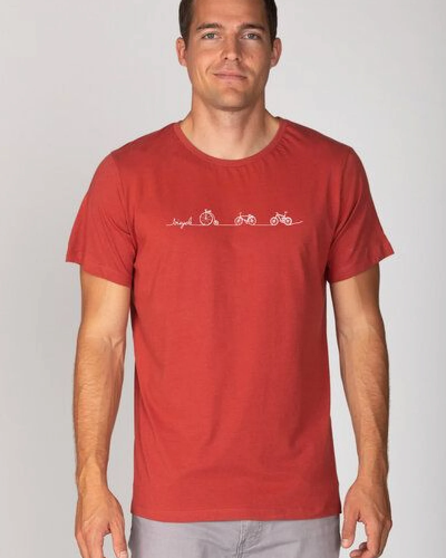Brandless Basic Bio T-Shirt (men) Nr.2 Bicycle Line – Ansicht 2