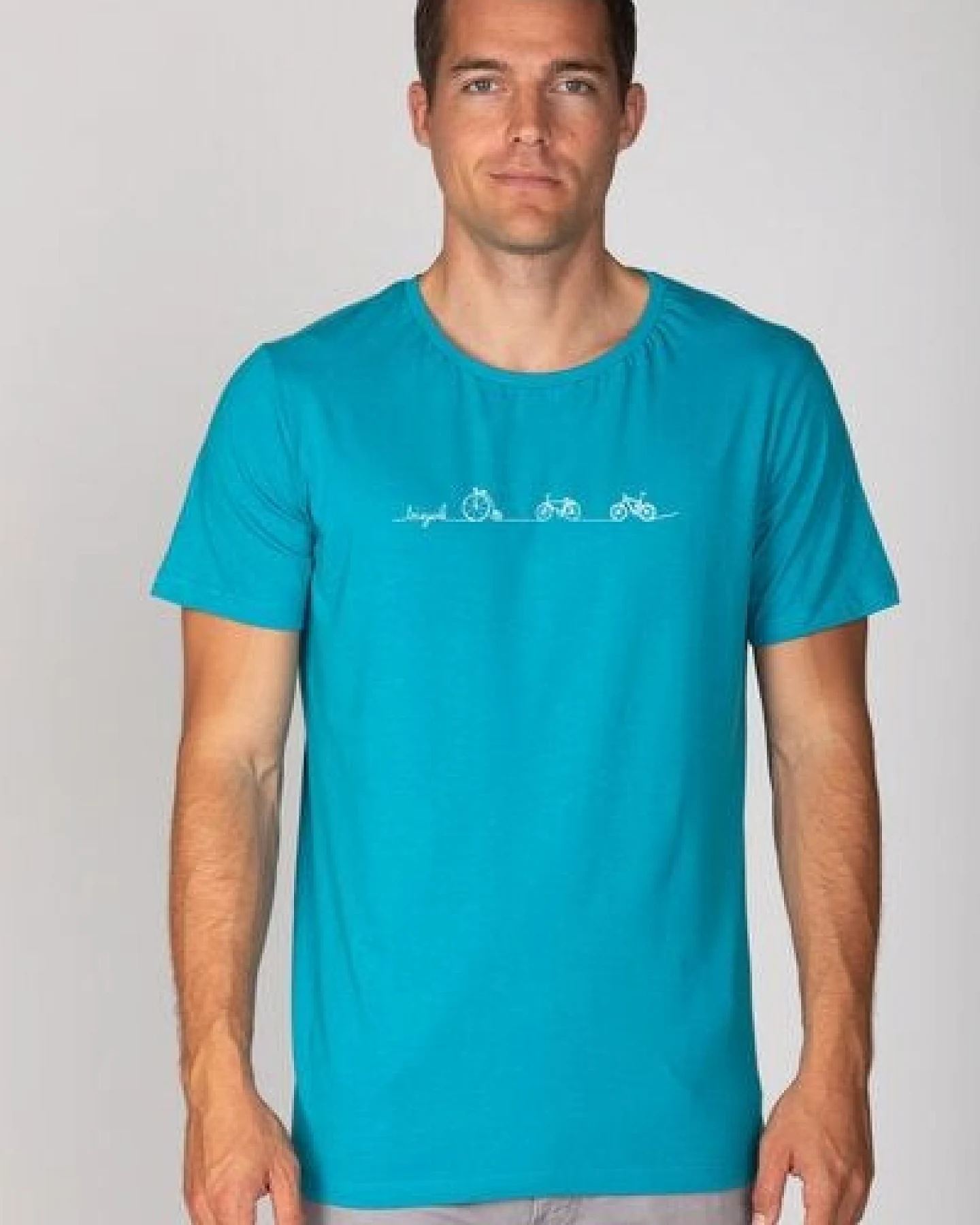 Brandless Basic Bio T-Shirt (men) Nr.2 Bicycle Line – Ansicht 2