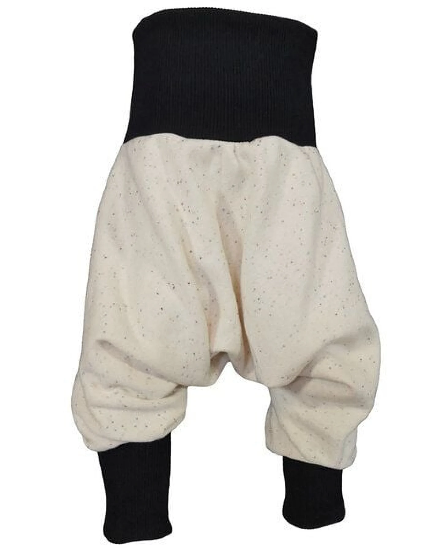 liebewicht Yogahose Pumphose Bio Sweat weiß/bunt gesprenkelt – Ansicht 2