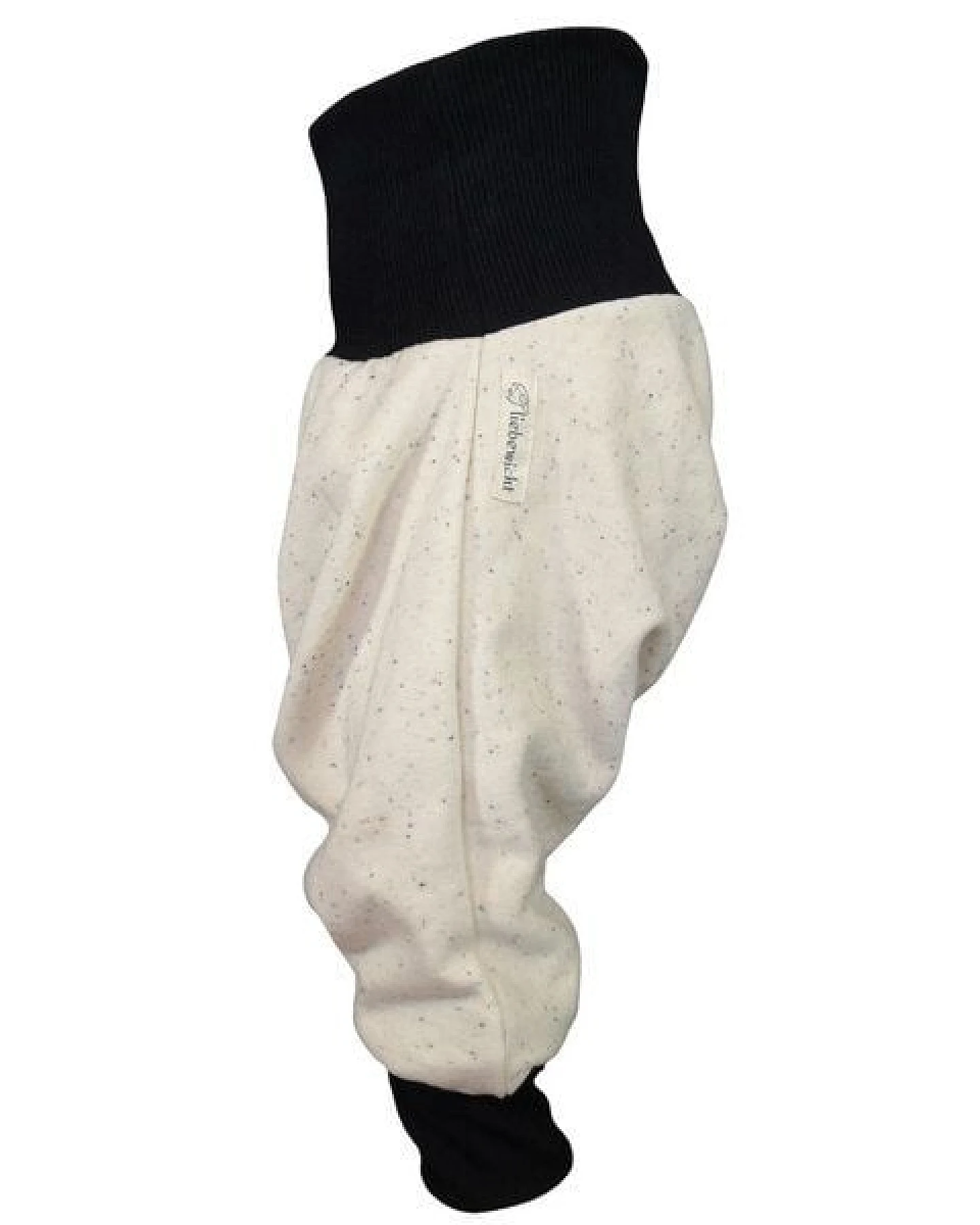 liebewicht Yogahose Pumphose Bio Sweat weiß/bunt gesprenkelt – Ansicht 4
