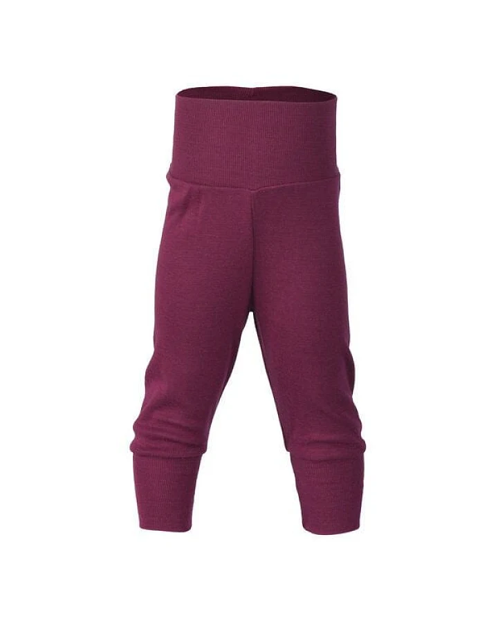 Engel natur Baby Hose lang mit Nabelbund Bio-Schurwolle/Seide