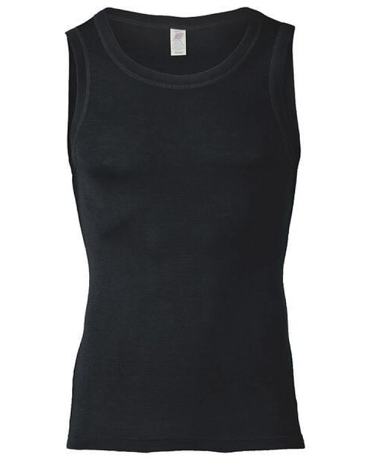 Engel natur Herren Achselshirt Bio-Schurwolle/Seide
