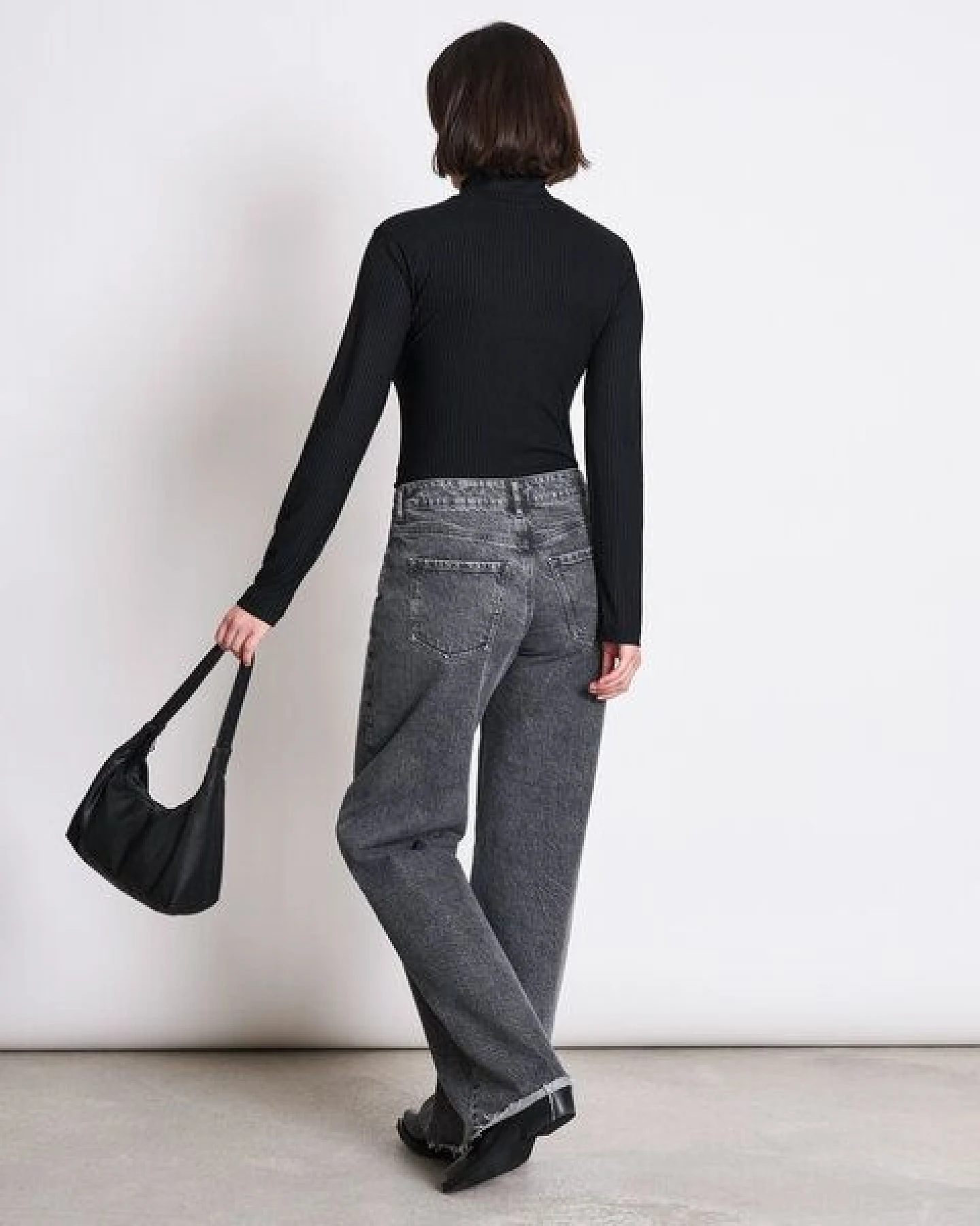 JAN N JUNE Rollkragenpullover MIO aus Lyocell – Ansicht 2