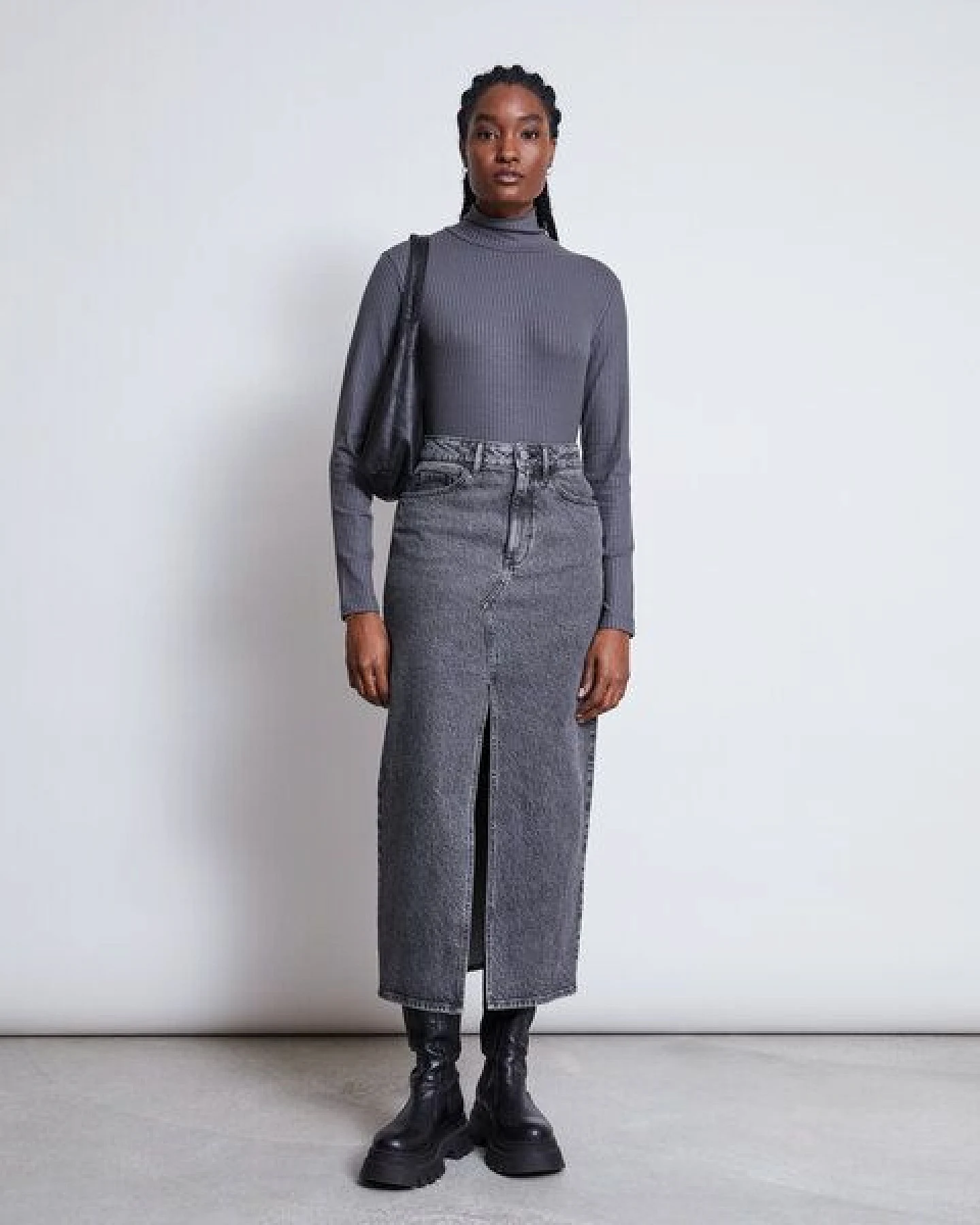 JAN N JUNE Rollkragenpullover MIO aus Lyocell – Ansicht 2