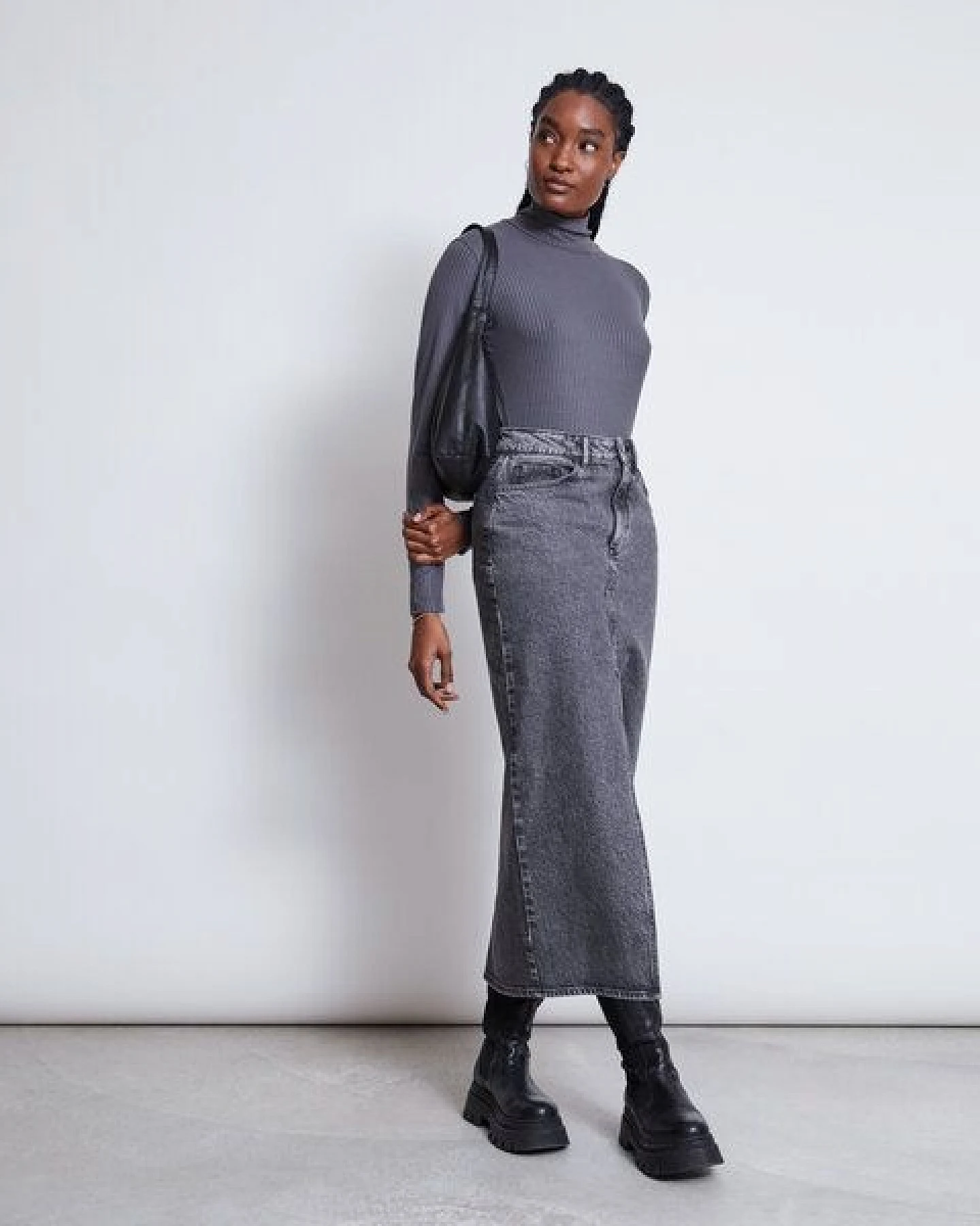 JAN N JUNE Rollkragenpullover MIO aus Lyocell – Ansicht 3