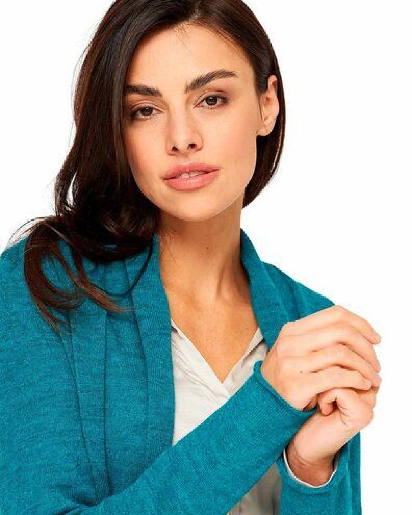 Apu Kuntur 100% Alpaka Strick-Jacke aus Peru - PENELOPE – Ansicht 4