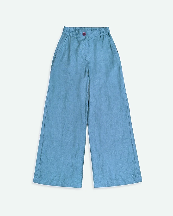 Kings of Indigo Damen vegan Hose Lilian Alabama Super Hellblau