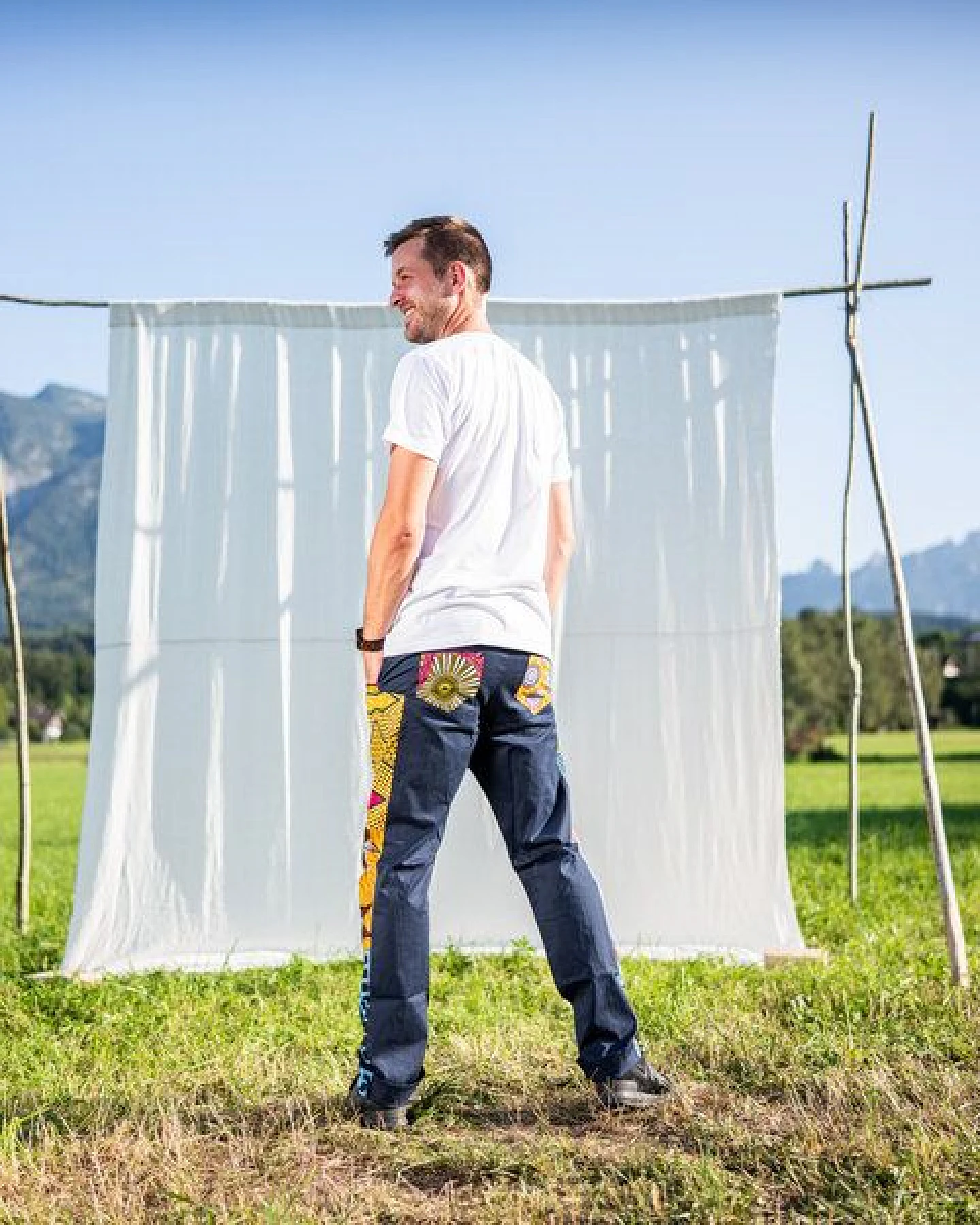 JUAdesign Kletter- und Wander Hose - OCEAN Herren, dynamisch, chic, stilvoll – Ansicht 2