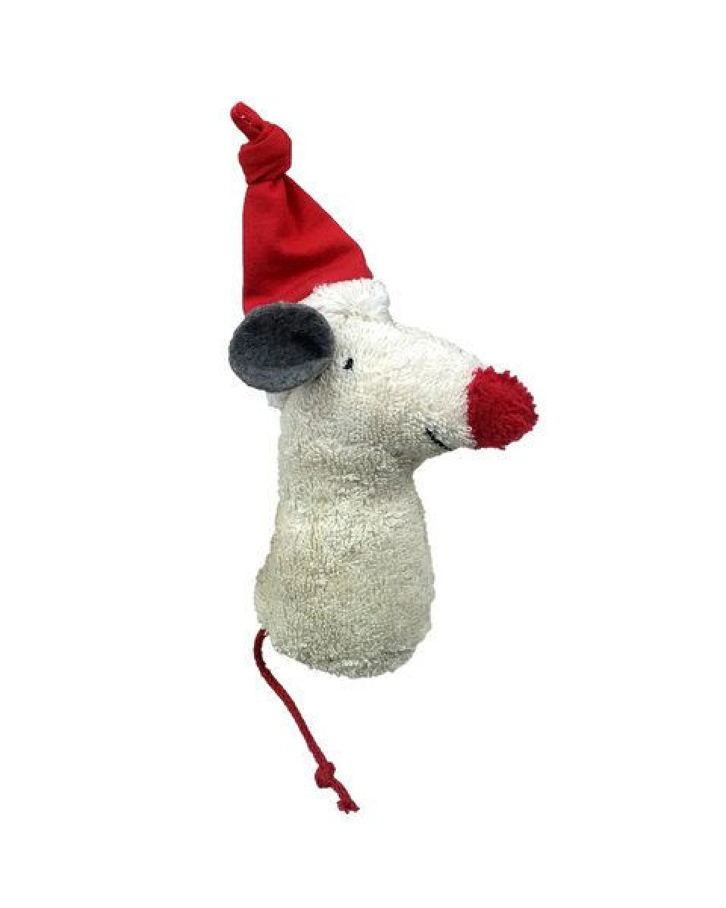 Pat und Patty Kuscheltier Greifling mit Rassel "Weihnachtsmaus" , 100 % Baumwolle-kbA – Ansicht 4