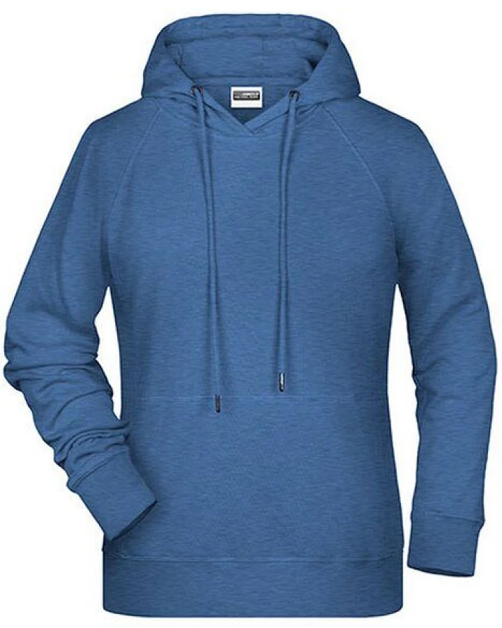 James & Nicholson Damen College Hoodie Hoody Kapuzenpullover Kapuzenpulli Meliert Melang