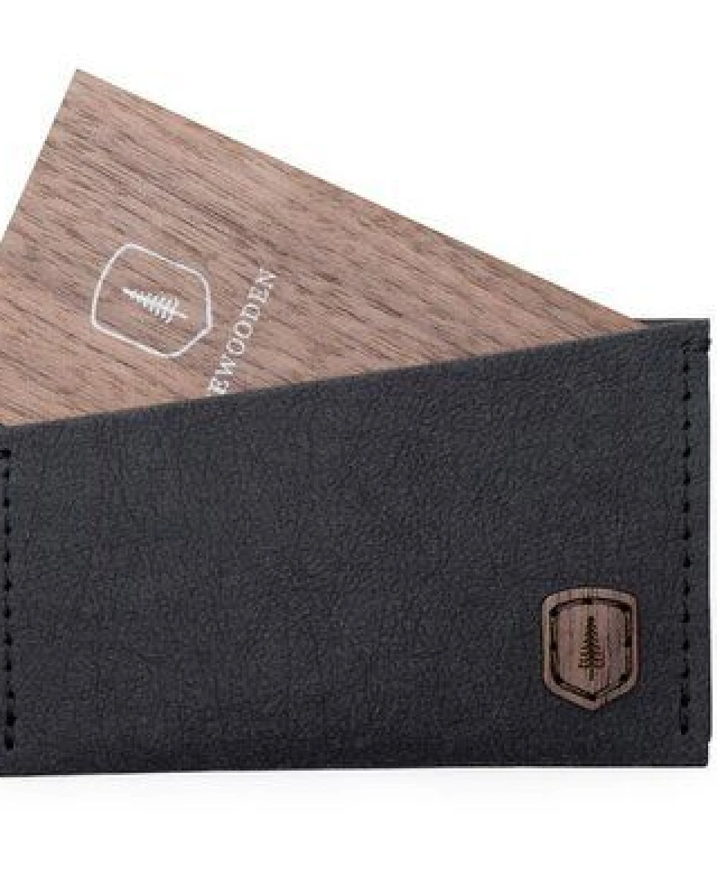 BeWooden Veganer Kartenhalter aus Öko-Waschpapier - 2 Farbvarianten – Ansicht 2