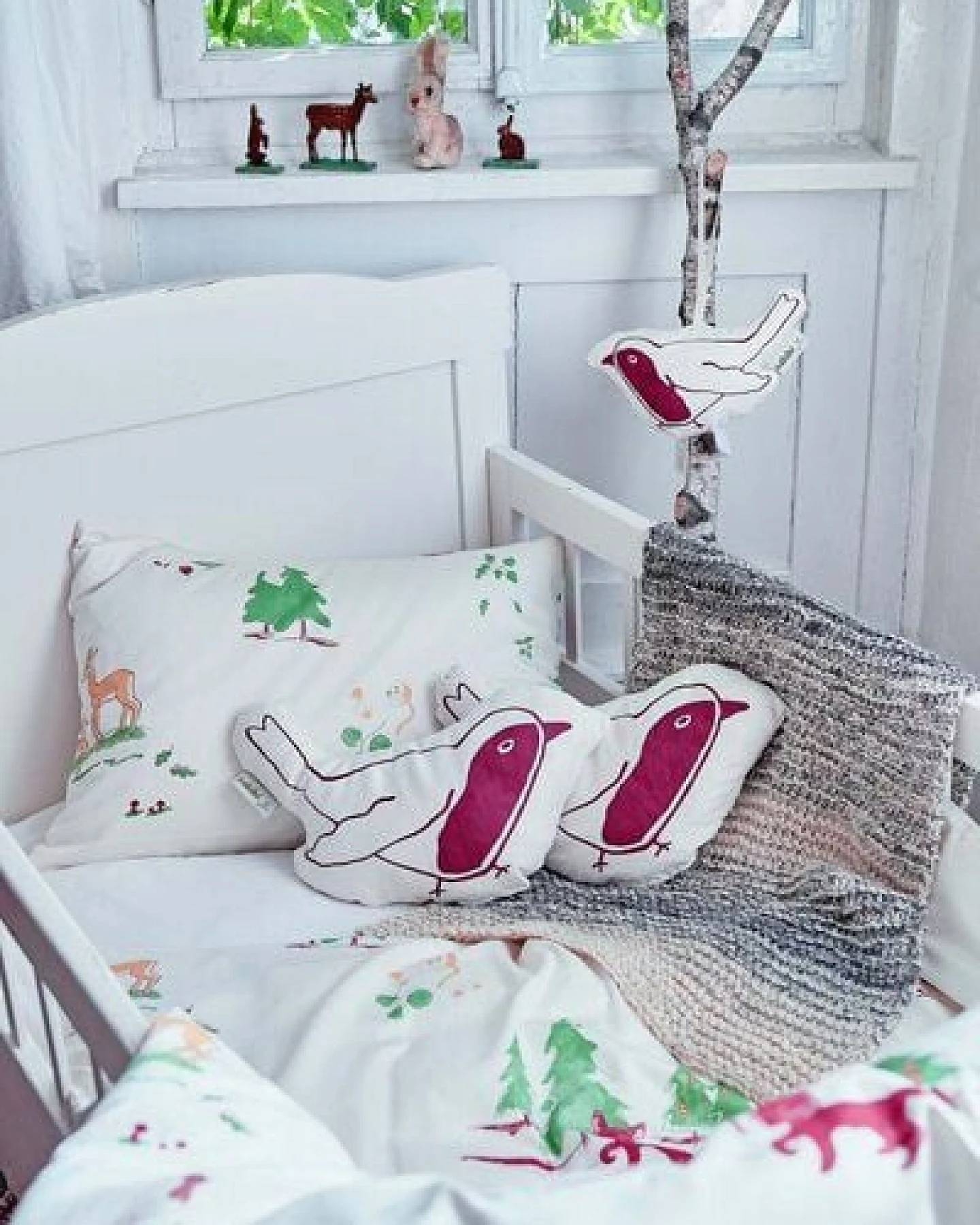 ingegerd Kinderbettwäsche waldtiere für Wiege und Kleinkindbett – Ansicht 3