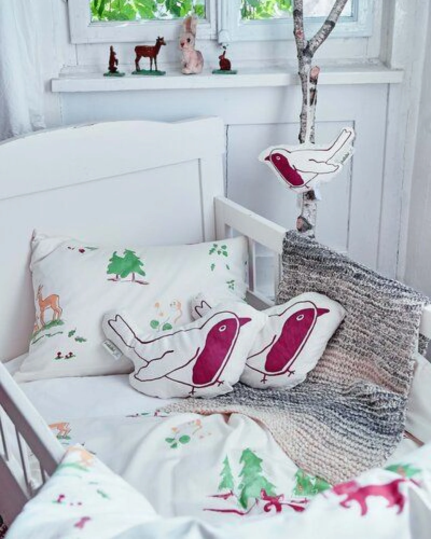 ingegerd Kinderbettwäsche waldtiere für Wiege und Kleinkindbett – Ansicht 3