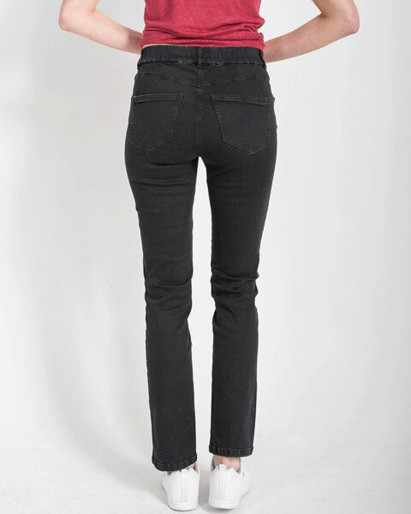 Alma & Lovis Schmale Damen Jeans aus Bio-Baumwolle – Ansicht 3