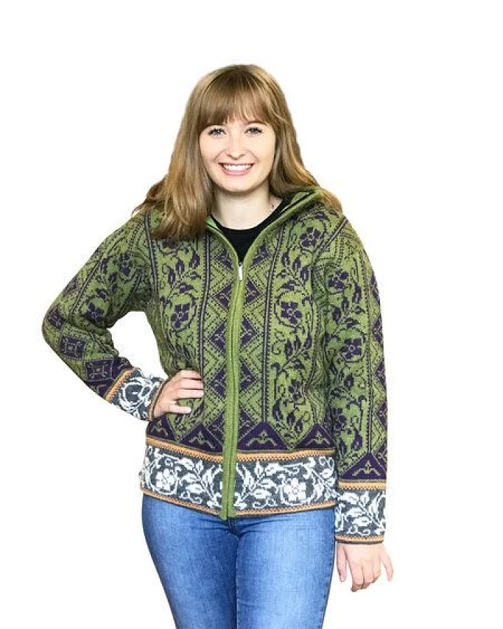 Albwolle Alpaka Jacke Amanda