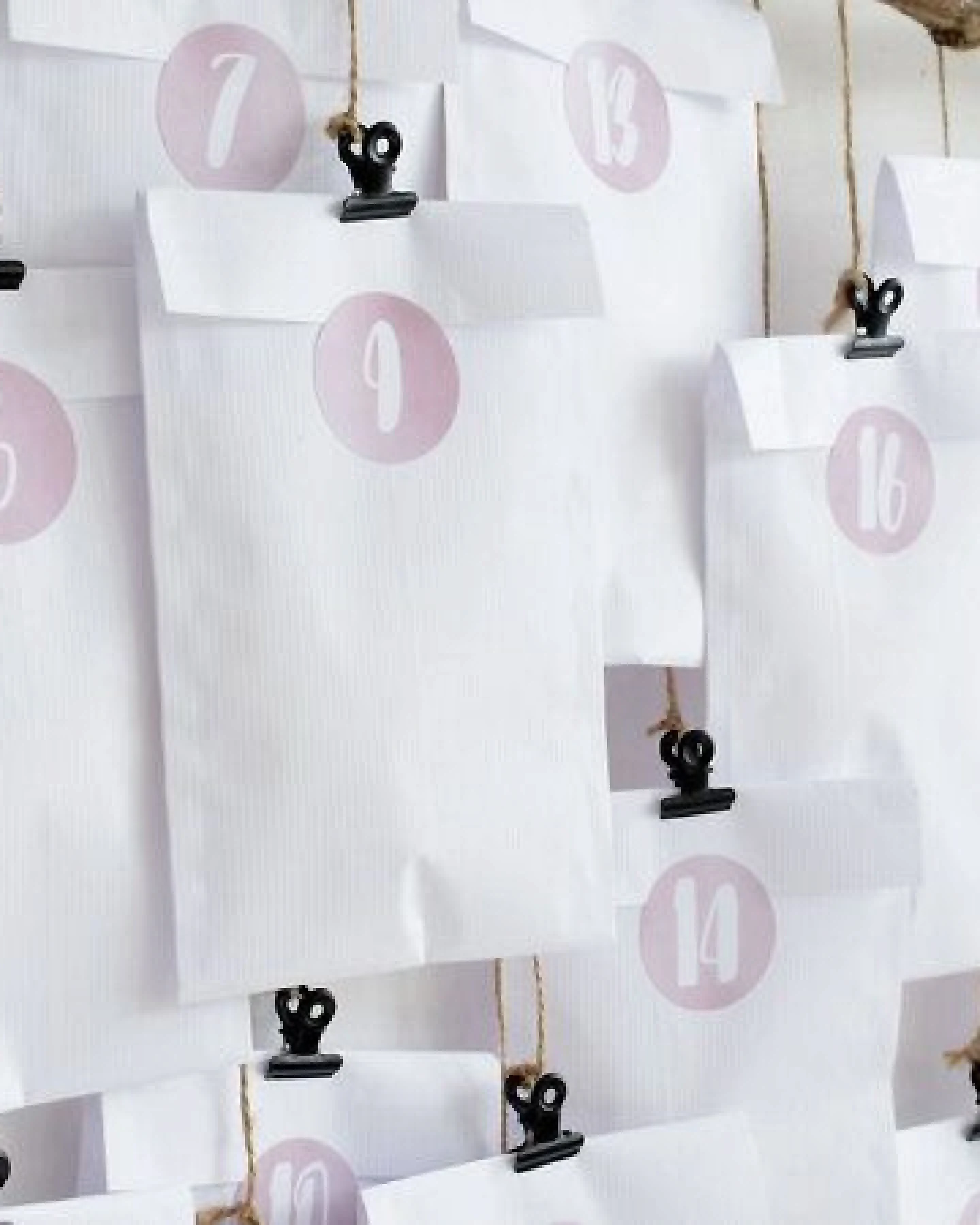 renna deluxe DIY Adventskalender in Rosa zum Befüllen – Ansicht 4