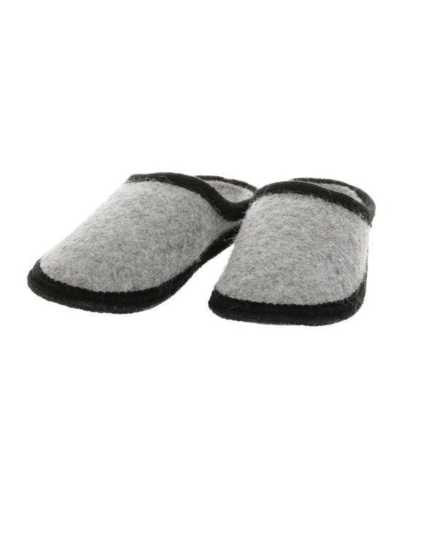 Bacinas Hausschuh Pantoffeln mit schwarzer Sohle aus 100% Wolle – Ansicht 3
