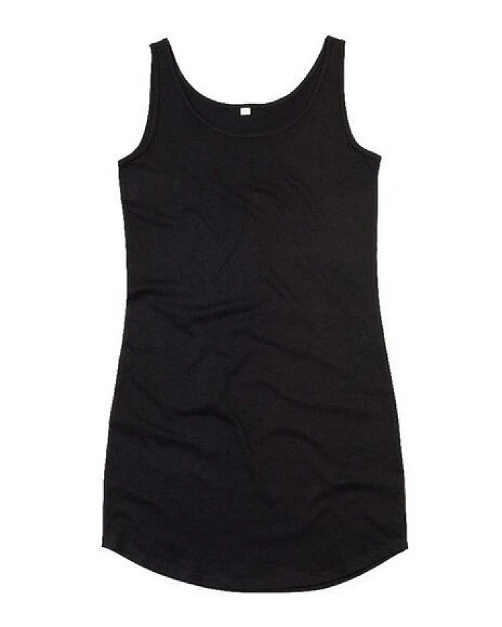 Mantis Damen Longshirt langes Tank Top Nachthemd Strandkleid Ärmellos