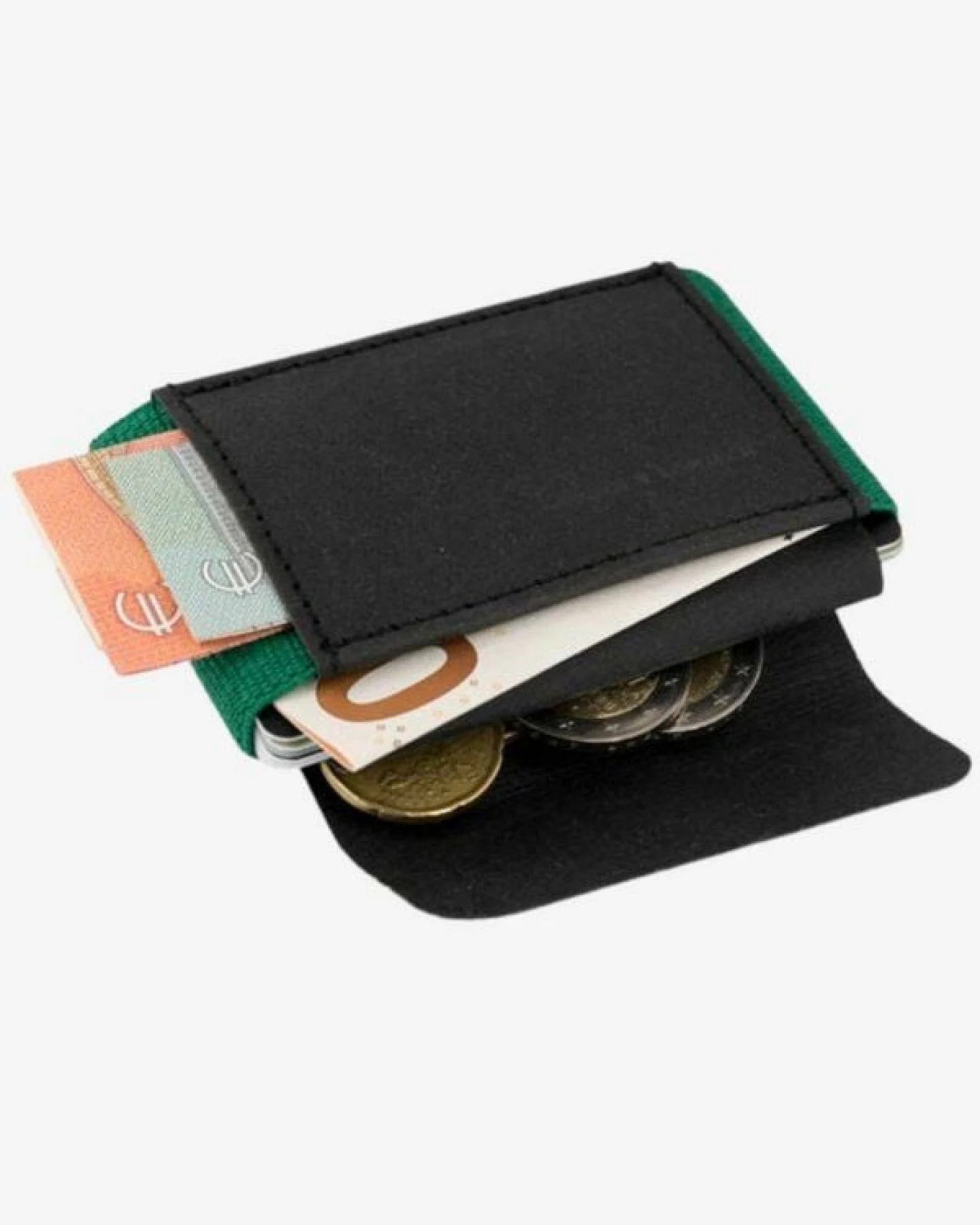 ANDERS & KOMISCH Kleiner Geldbeutel mit RFID & NFC Schutz - A&K MINI CLASSIC Bundle Schwarz – Ansicht 4