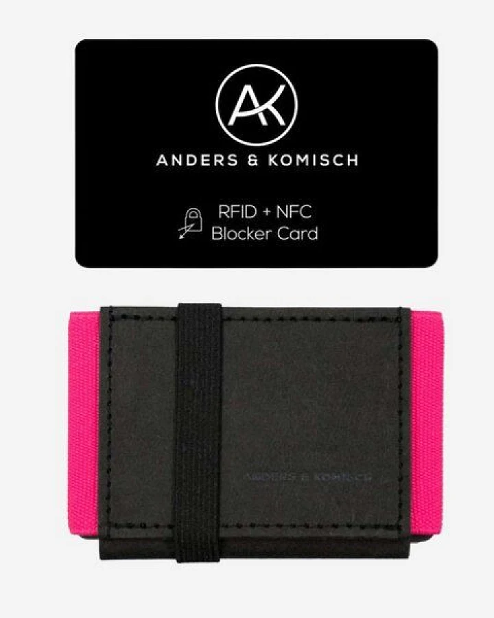 Schwarz/Pink